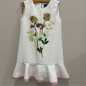 Victoria Beckham x Target Floral White Kids Dress
